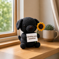 Handmade Crochet Turtle Plush – Positive Emotional Support Desk Decor