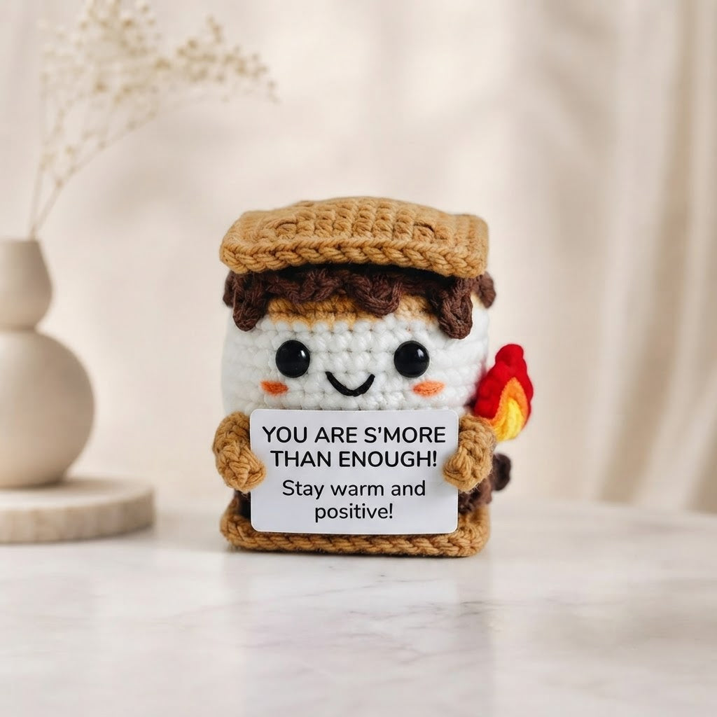 Positive Crochet Gifts – Handmade Amigurumi Desk Decor Collection