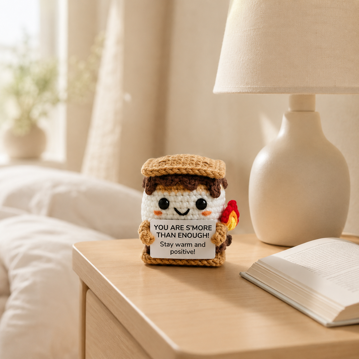 Positive Crochet Gifts – Handmade Amigurumi Desk Decor Collection